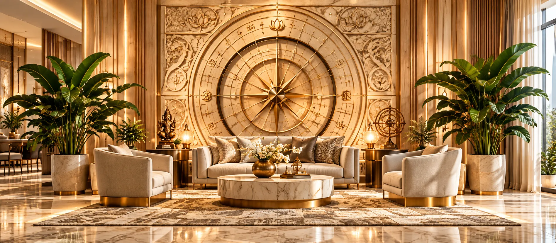 Harmonious Vastu-inspired living space