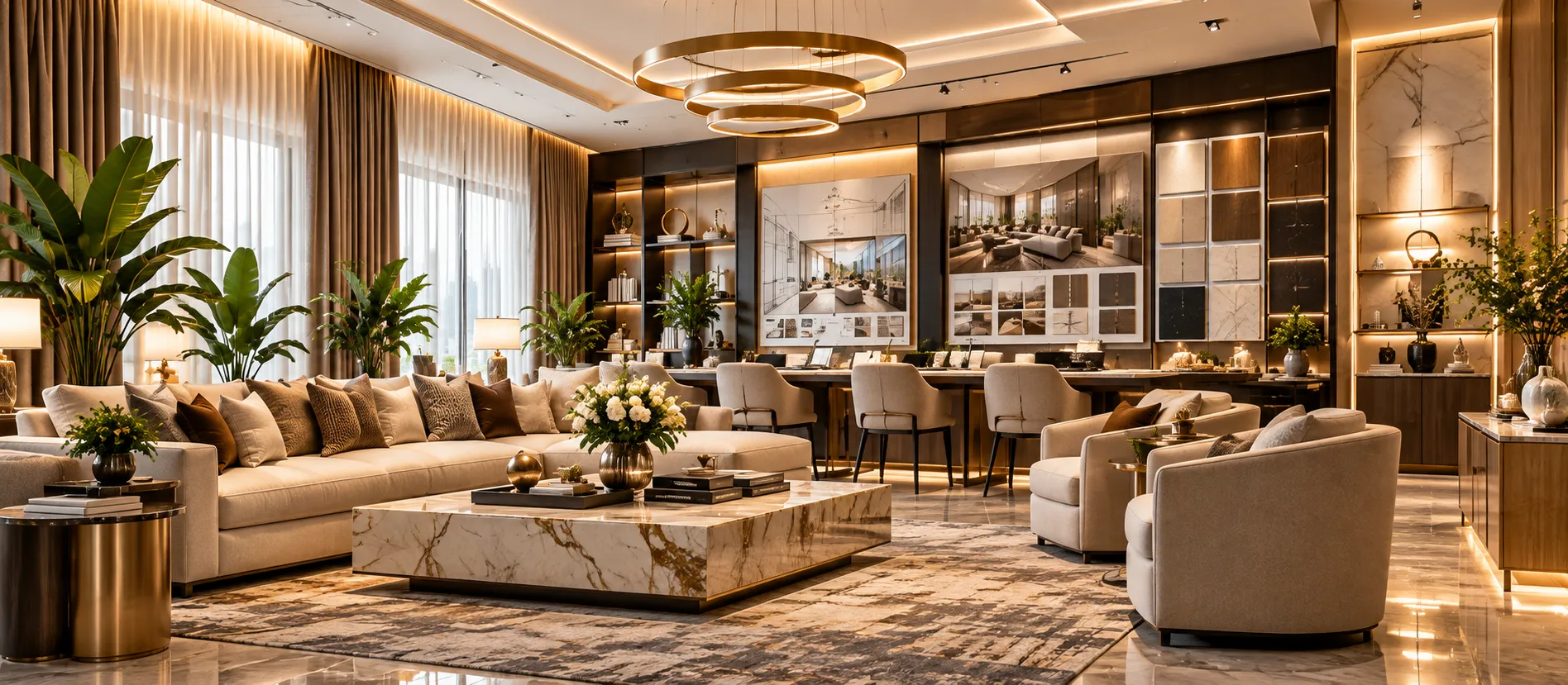 Photorealistic 3D interior design visualization